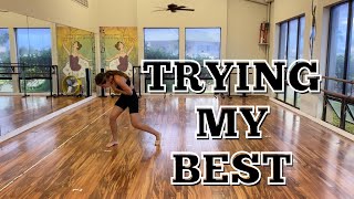 Celebrity Beginning Lyrical Dance Tutorial - Trying My Best by Anson Seabra Wealth