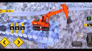 Drive Heavy Construction Machines - Real Road Builder।  3D Realistic Road Construction Simulator। screenshot 5