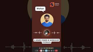 Power BI Workshop Feedback by Mohan | Best Power BI Training for Beginners | Data Analytics Workshop