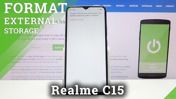 How to Format SD Card in Realme C15 - Delate Data from SD Card