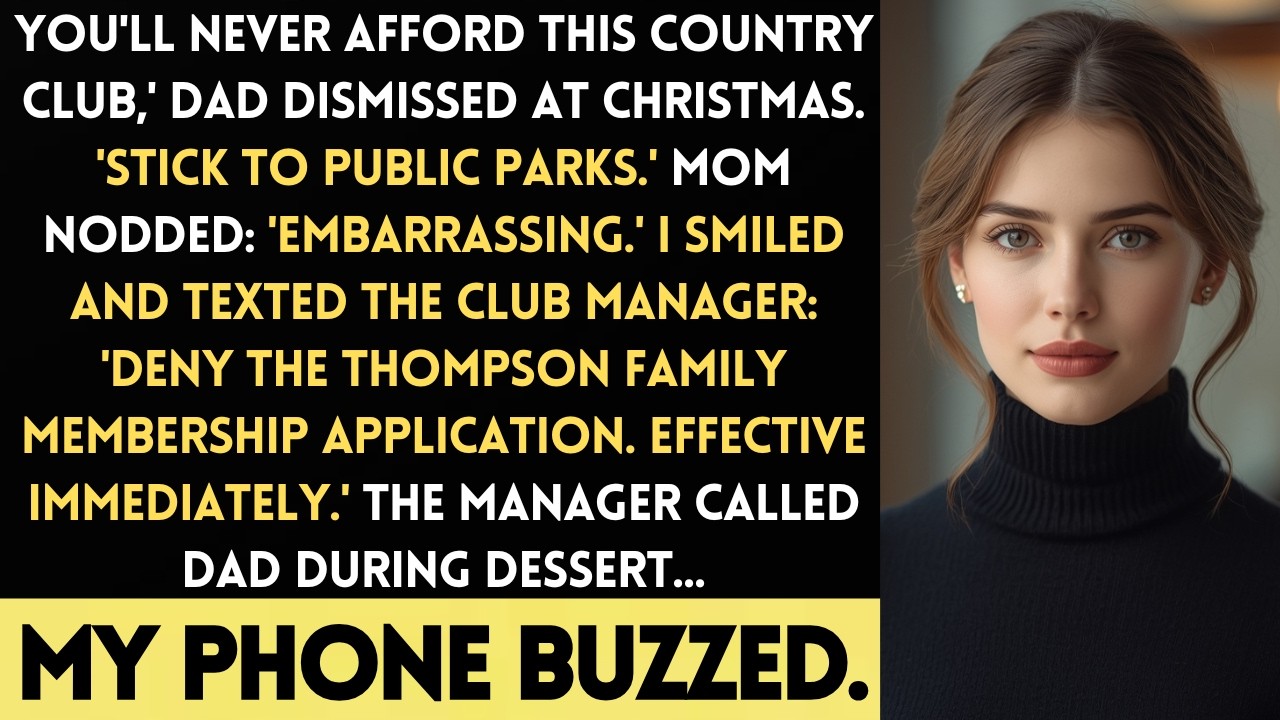 Dad Said 'You'll Never Afford This Club' – I'm The Silent Owner He's Begging For Membership