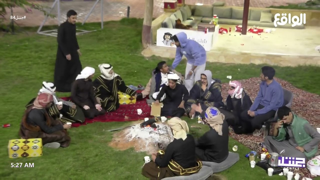 صباحية جنتل بلمة المتسابقين #جنتل84