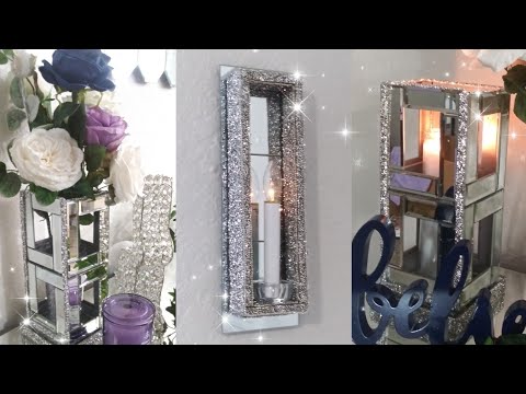 2020-dollar-tree-diy-/-2-recycled-glam-home-decor-ideas