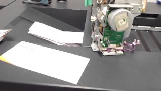 Konica C6501 printing full bleed #10 envelope