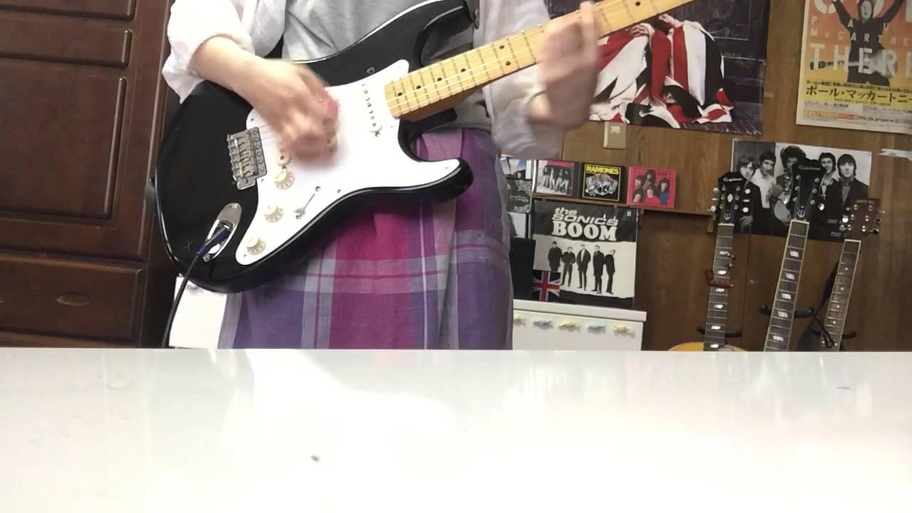 Ramones Chain Saw Guitar Cover YouTube