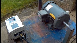 BALDOR Reliance 3 Phase Industrial Electric Motor TEST.