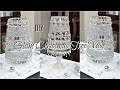 DIY GLAM CHRISTMAS TREE VASE DECOR FT BEEBEECRAFT.COM | DIY HOME DECOR  IDEAS