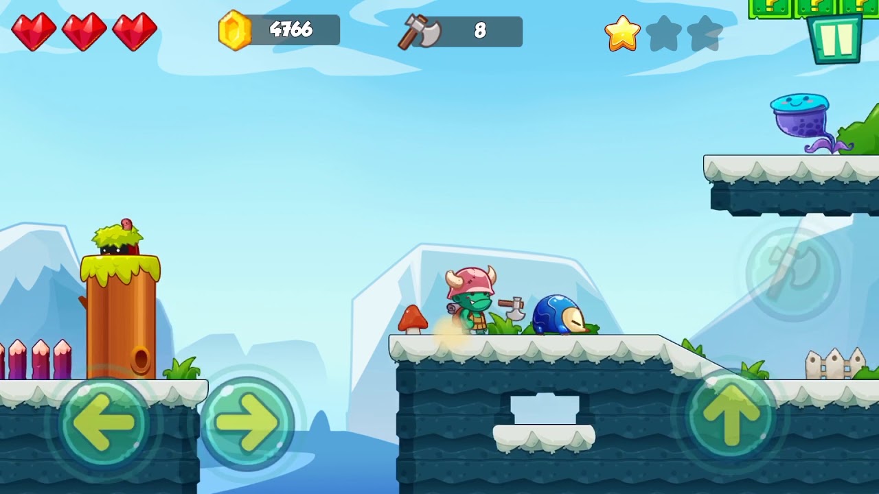 Jungle Adventure World - Ice Field Level 6