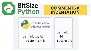 Write Clean Code with Comments & Indentation 🐍 BitSize Python Basics