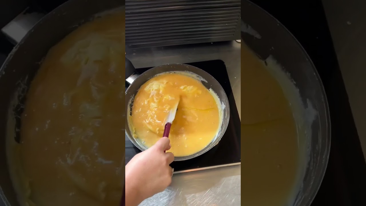 Los Huevos revueltos para DESAYUNAR  al estilo francés, blanditos y jugosos