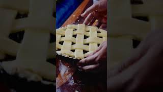 Blueberry Pie ❤️ #blueberrypie #hashtagelah #foodvideo