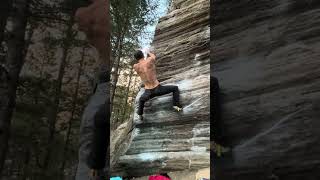 Thunder Rolls Sit (V8?), Halfway Crooks boulder