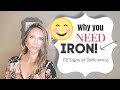 12 Signs of Iron Deficiency (Plus, the BEST Iron Supplement!)