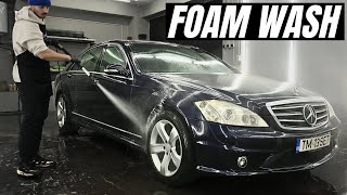 Mercedes S Class Exterior Deep Clean - Car Detailing