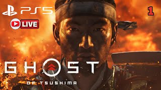 Live🔴 - Ghost of Tsushima Director's Cut Gameplay Part 1 Walkthrough [ Ps5 60FPS ] หนีrockman9😂😂