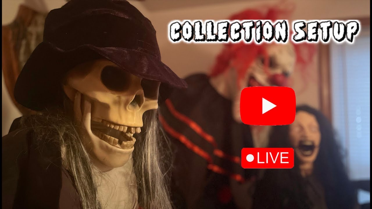 Collection Room Setup Stream!!! | Licensed Animatronics