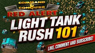 Command & Conquer: Red Alert Remastered — Light Tank Rush 101