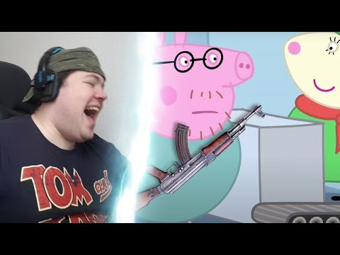 Peppas FLUGZEUG stürzt ab! - Peppa Wutz Youtube Kacke | REAKTION