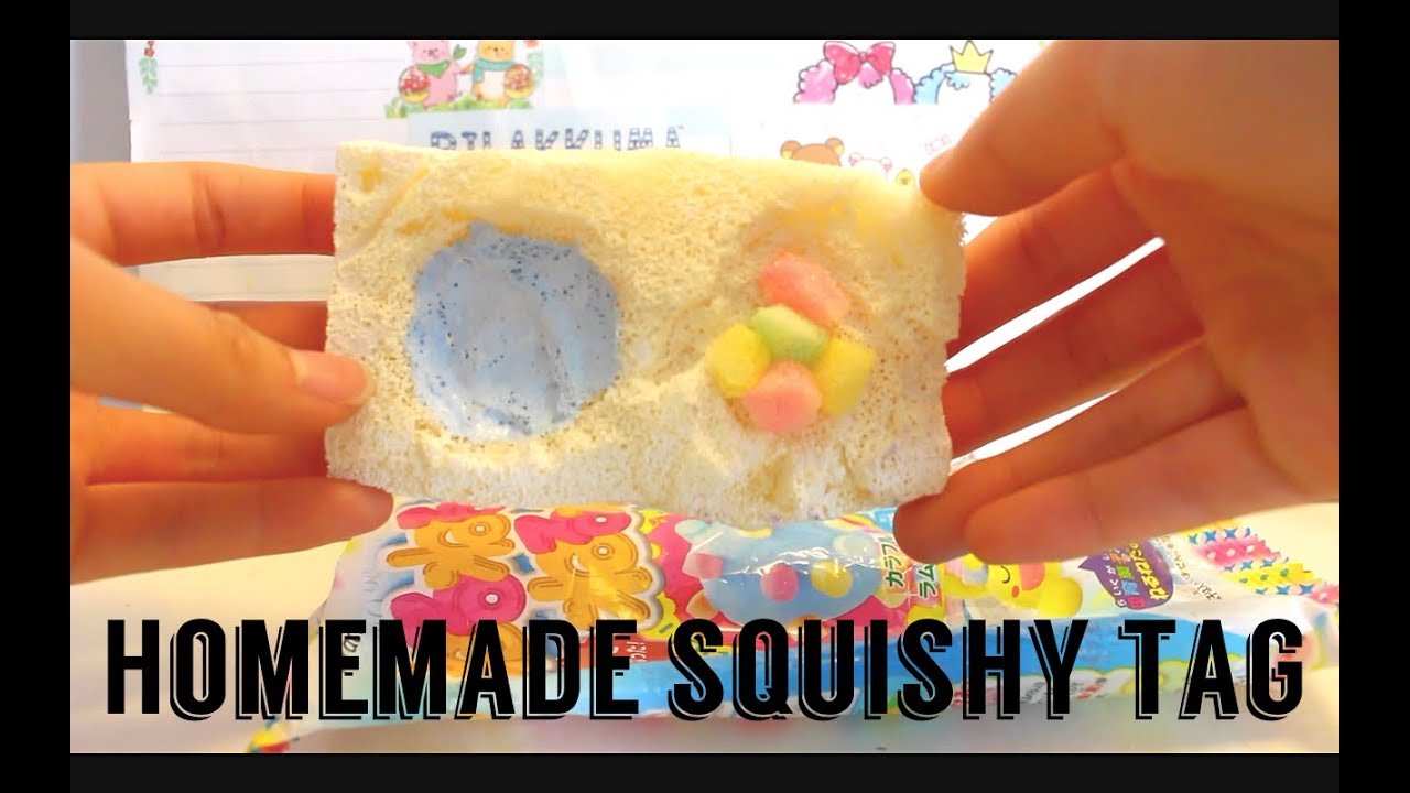 Homemade Squishy Tag(with oldest hm squishies) - YouTube