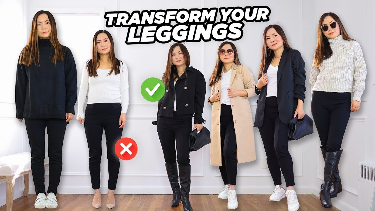 These Look-Slim Leggings Styling Tips And Tricks Really Work