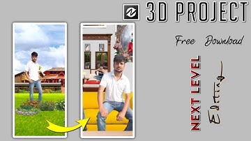 How to make viral video tutorial in hindi |Trending 3D video editing like Node video Tutorial