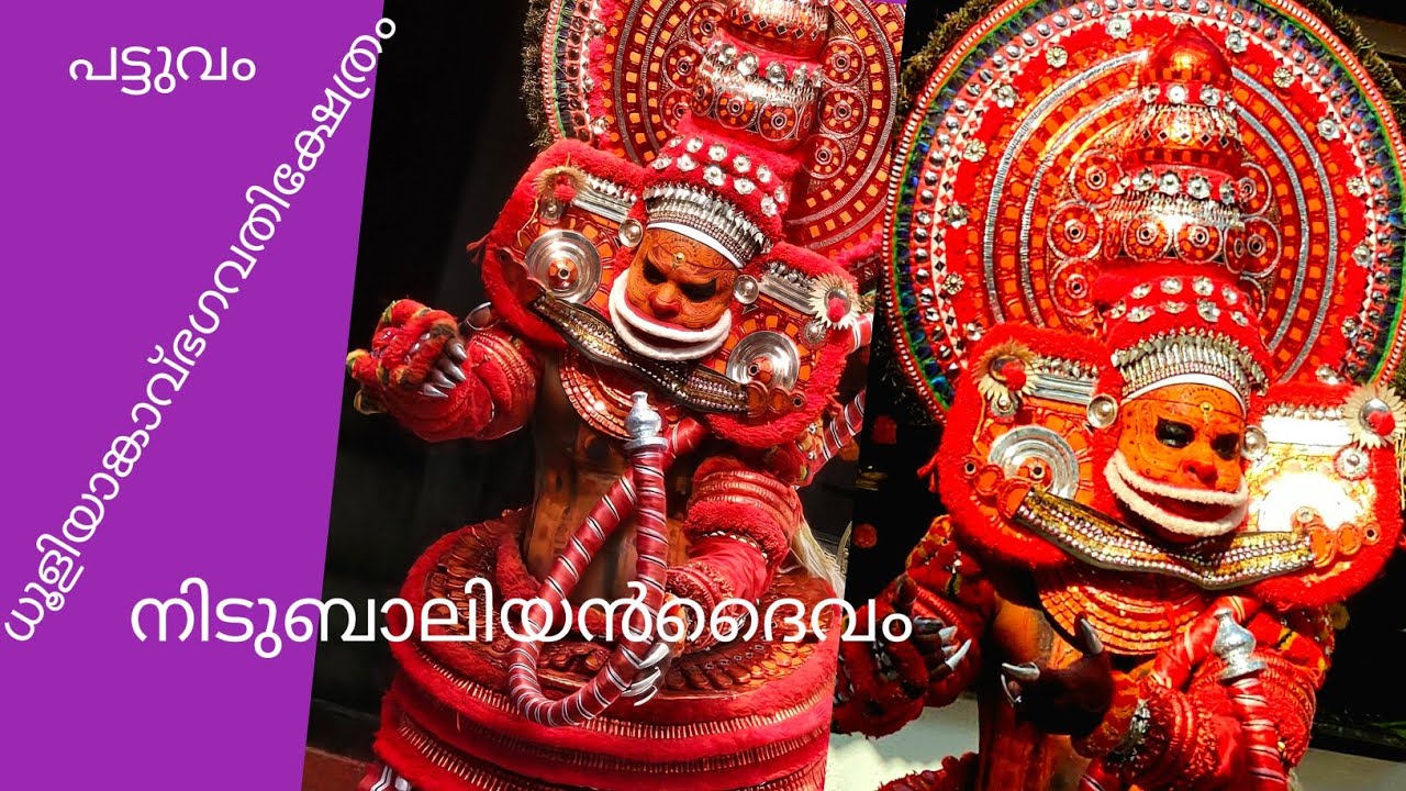 പട്ടുവംശ്രീധൂളിയാങ്കാവ്ഭഗവതിക്ഷേത്രം(നിടുബാലിയൻദൈവം)