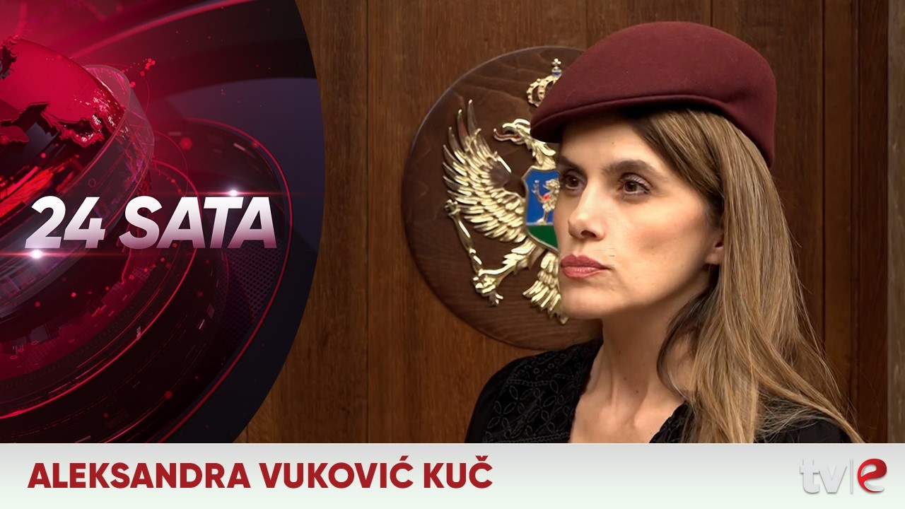 Informativna emisija: 24 sata - Aleksandra Vuković Kuč