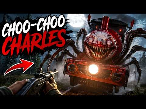 THE SCARIEST TRAIN RIDE! Choo-Choo Charles LIVE Jumpscares! pt53. #shortsfeed #shorts #gaming
