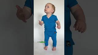 🤩 Meet our NEW Wrap-A-Roo™ - The Wrap Opening Romper! #baby #romper #accessibleclothing