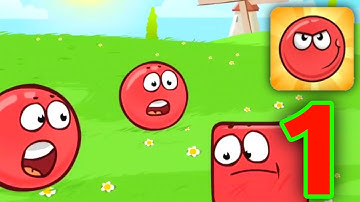Red Ball 4 - Gameplay Walkthrough Part 1 - Levels 1-9 (iOS, Android)