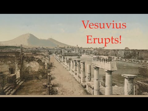 Vesuvius erupts! Pompeii