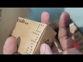 New spare parts unboxing