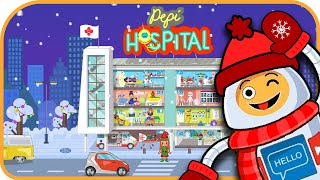 Pepi Hospital -Working as robot!#45 | Pepi Play | Educational | Pretend Play | Mobile Game | HayDay