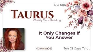 ♉ TAURUS: The Fated Call! It's Time To Shift | April 2026