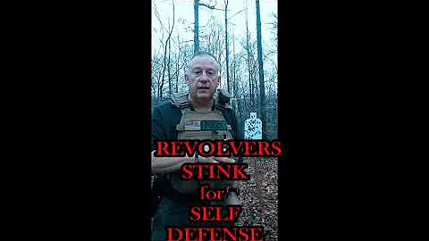 Revolvers Suck for Self Defense #shorts