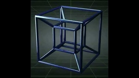 Thumbnail of A tesseract visualized