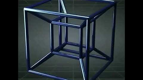 A tesseract visualized