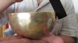 Tibetan Singing Bowl A176 MI4 323 HZ