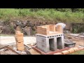 ピザ窯を自作(DIY)4!ピザ窯作り動画第四弾!耐火レンガを積んでみよう