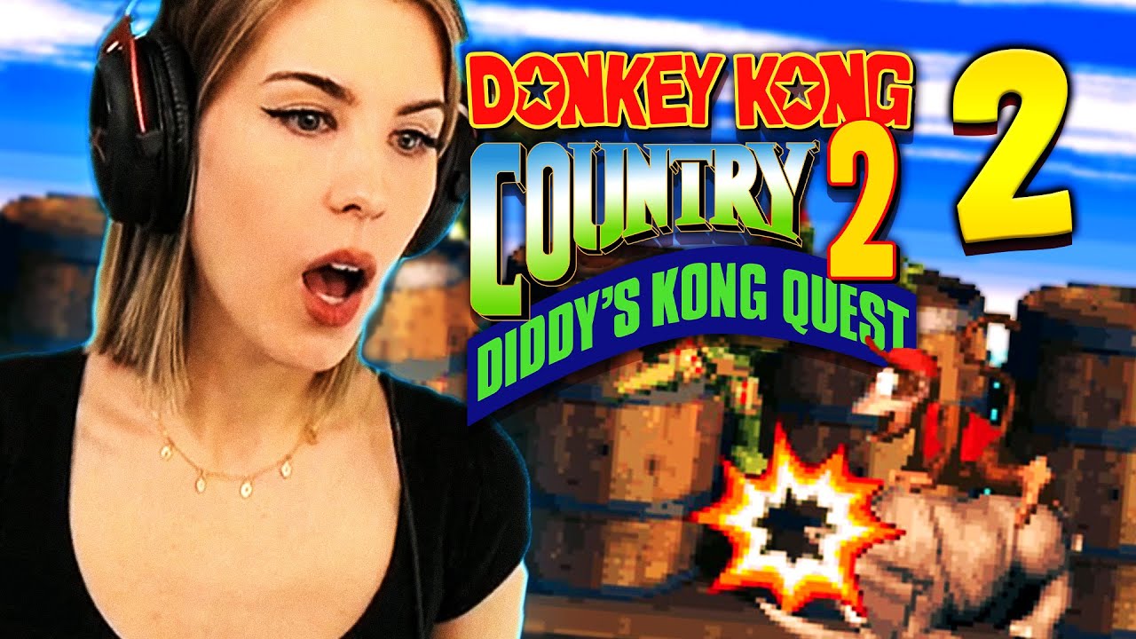 The music in this is Amazing! - Donkey Kong Country 2 FIRST TIME - part 2 longplay