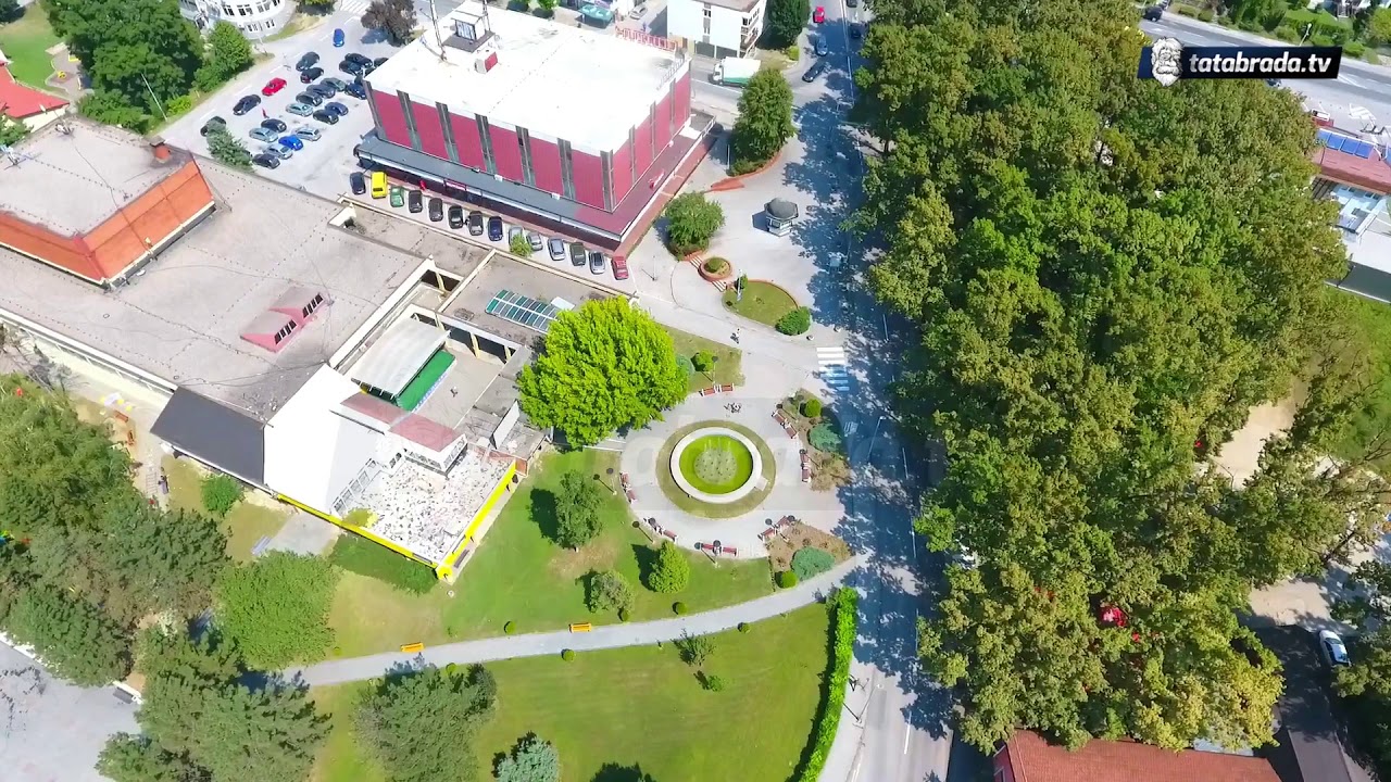 Grad Srebrenik - avgust - snimci dronom - tatabrada.tv