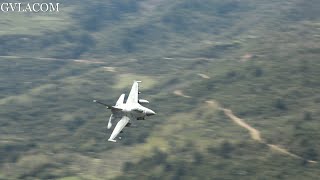 Hellenic Air Force F-16 low level flying at Iniochos 2023