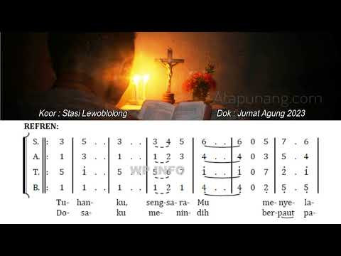 TUHANKU SENGSARAMU MENYELAMATKAN DUNIA || Lagu Misa Masa Pra Paskah || Lagu Misa Jumat Agung