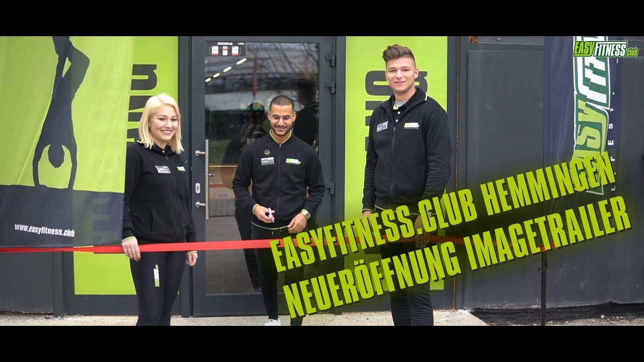Easyfitness Hemmingen - Neueröffnung Imagetrailer