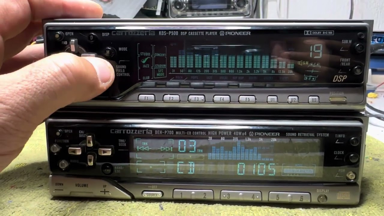 Pioneer deh-p700 , Kds-500 DSP - YouTube