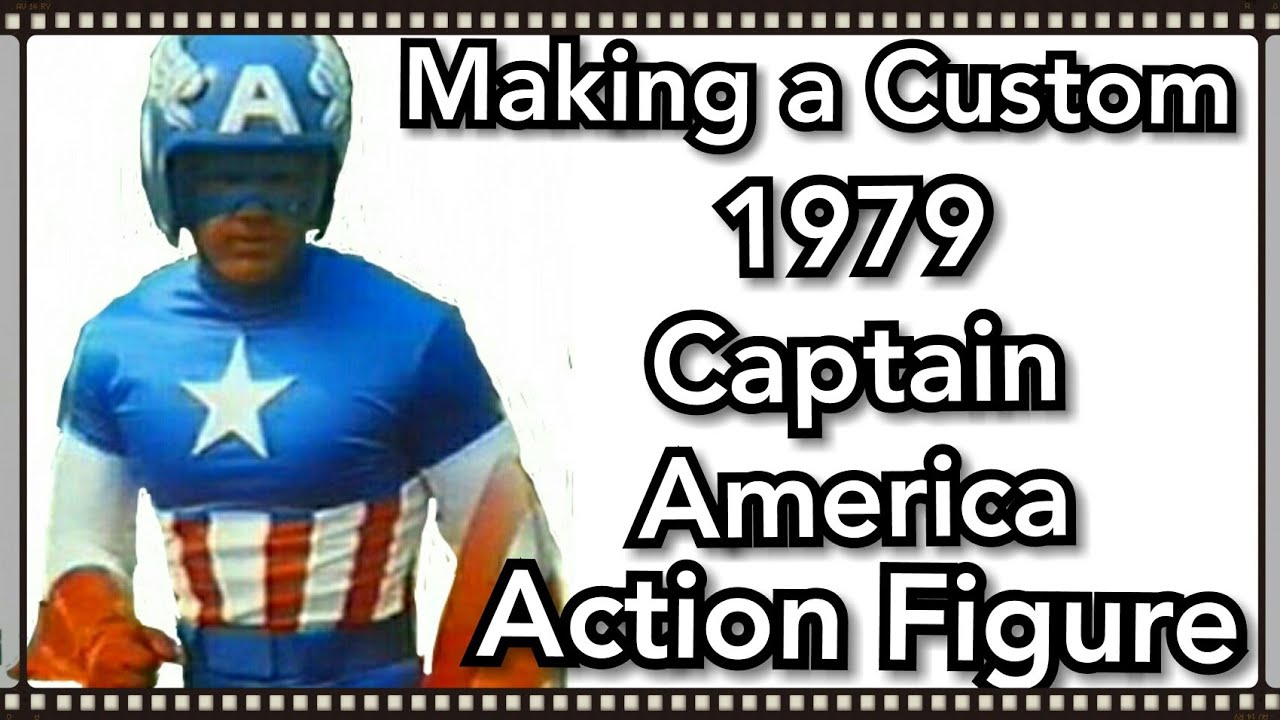 Making a Custom Captain America 1979 Death Too Soon Custom Action Figure - YouTube