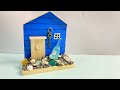 Miniature beach dollhouse diy