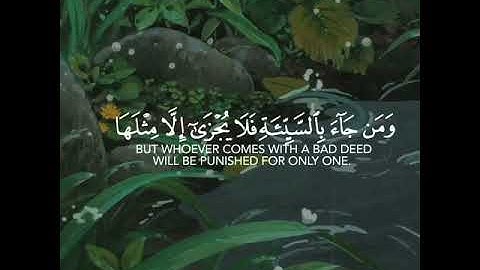 مَن جَاءَ بِالْحَسَنَةِ فَلَهُ عَشْرُ أَمْثَالِهَا | سورة الانعام