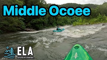 Middle Ocoee - Rapid Names Included - Whitewater Kayaking