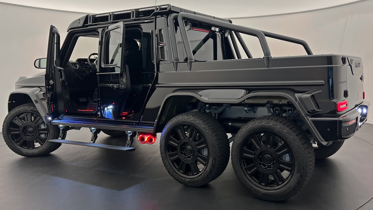 NEW 2024 G63 6x6 G900 BRABUS +SOUND! Big BOSS BRUTAL 900HP GCLASS